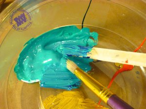 Learn how to paint something so that it looks like a bronze statue