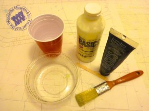 Learn how to make a pediment with sculptures for your museum